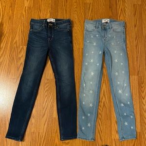 Abercrombie Kids High Rise Jean Jeggings 9/10